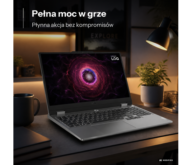Lenovo LOQ 15 Ryzen 7-7445HS/16GB/512 RTX3050 144Hz - 1574271 - zdjęcie 9